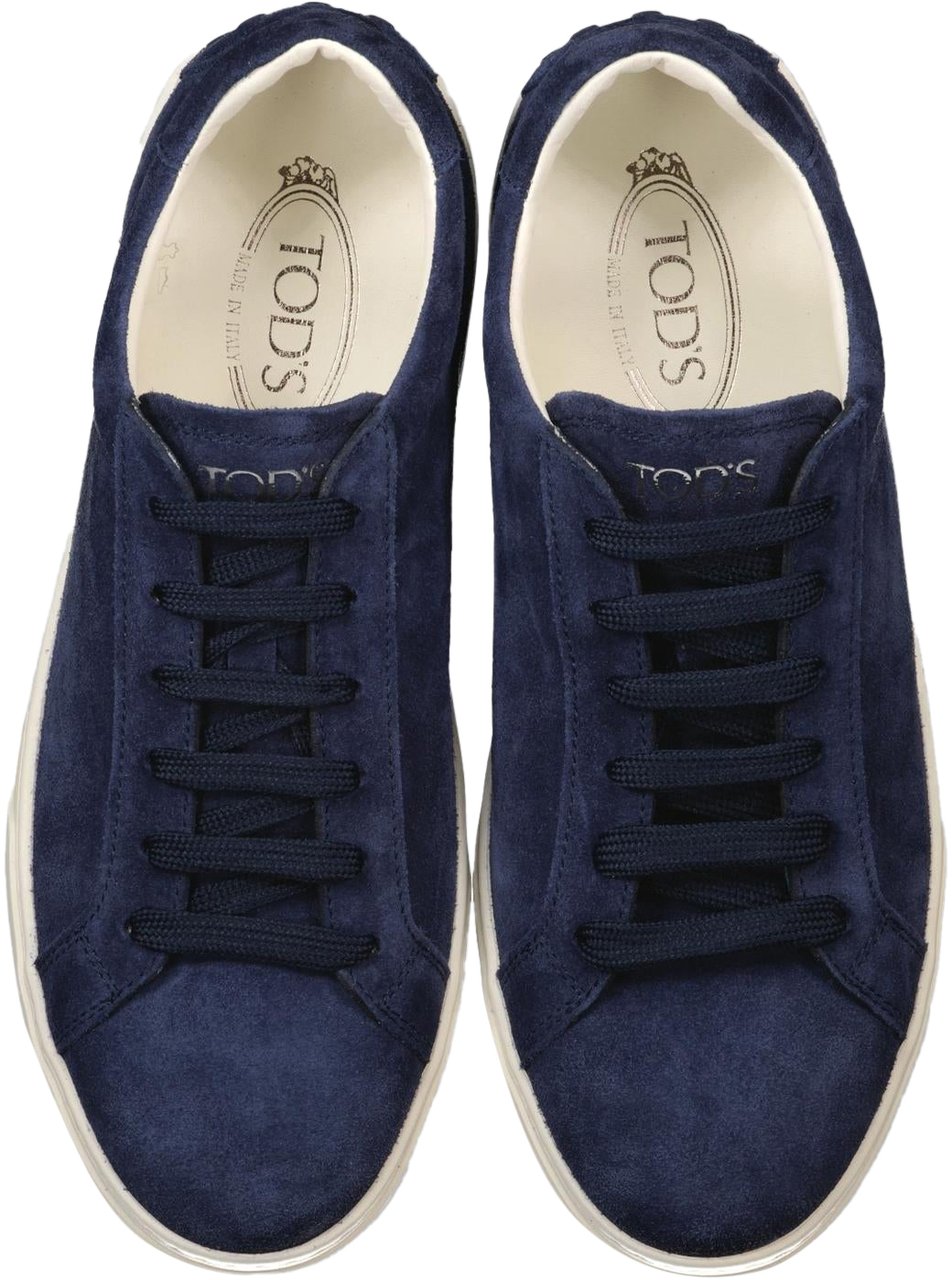 Tod's Tods Heren Allacciata Cassetta 04L sneakers Blauw