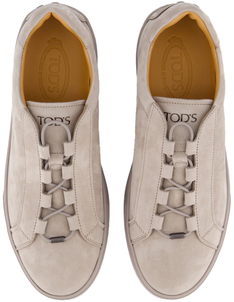 Tod's Heren Cassetta 04L Sneaker Grijs Grijs