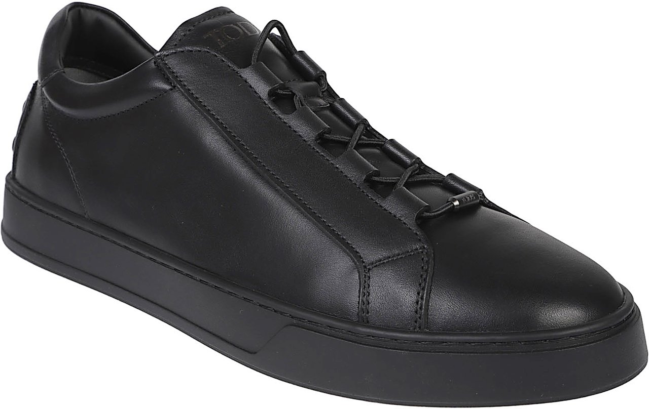 Tod's Sporty Elasticated Cassetta 04l Sneakers Black Zwart