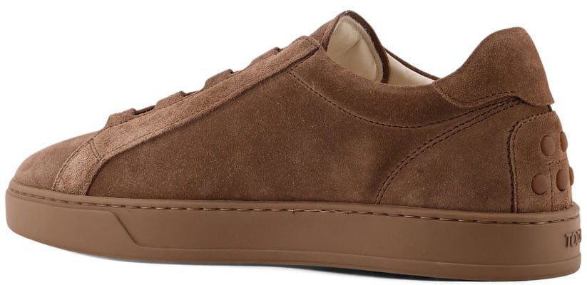 Tod's Sneakers Leather Brown Bruin