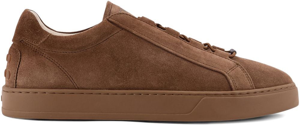 Tod's Sneakers Leather Brown Bruin