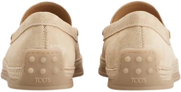 Tod's Flat Shoes Natural Neutraal