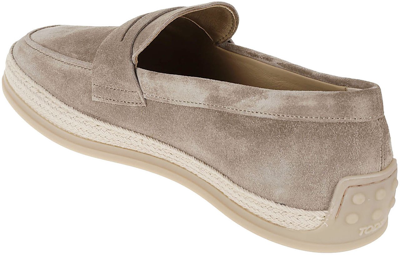Tod's Flat Shoes Taupe
