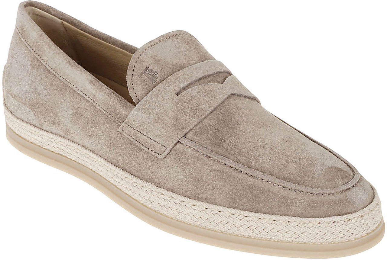 Tod's Flat Shoes Taupe