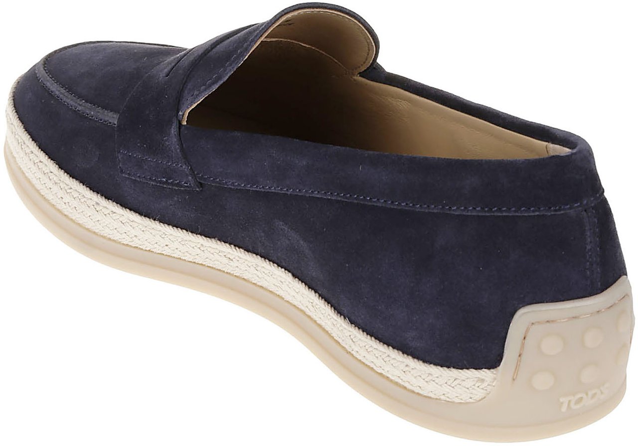 Tod's Flat Shoes Navy