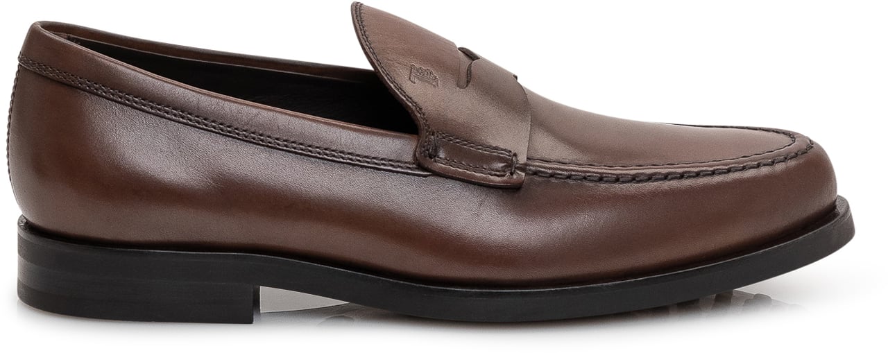 Tod's Mocassino in Pelle Bruin