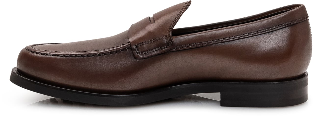 Tod's Mocassino in Pelle Bruin