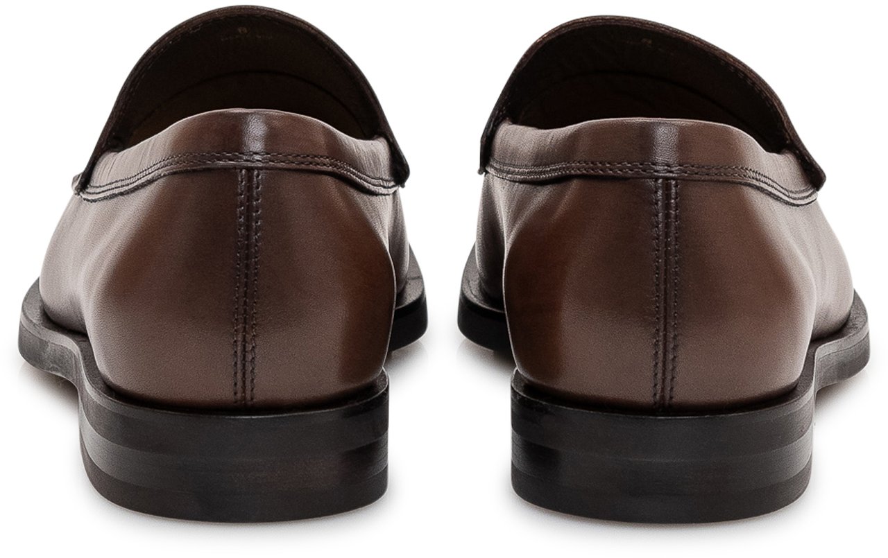 Tod's Mocassino in Pelle Bruin