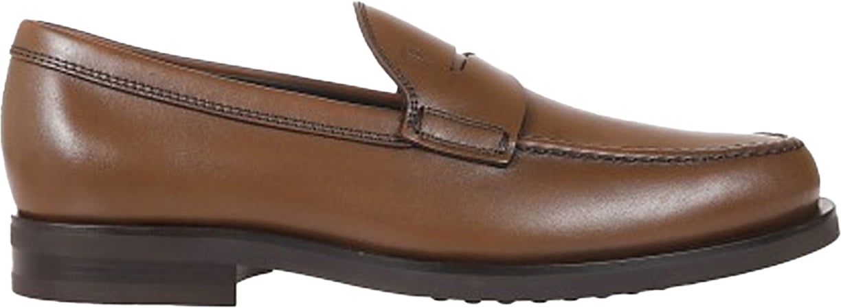 Tod's Tod's Leather Loafers Bruin