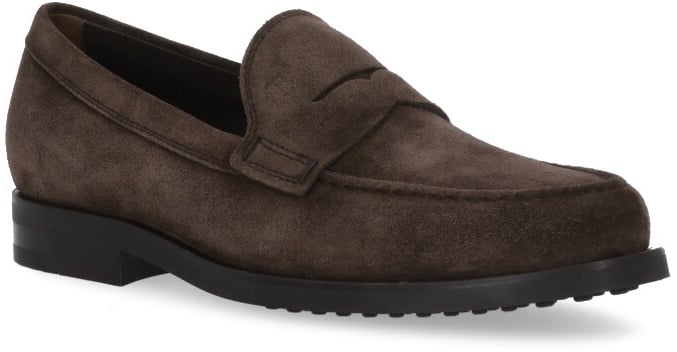Tod's Flat Shoes Brown Bruin