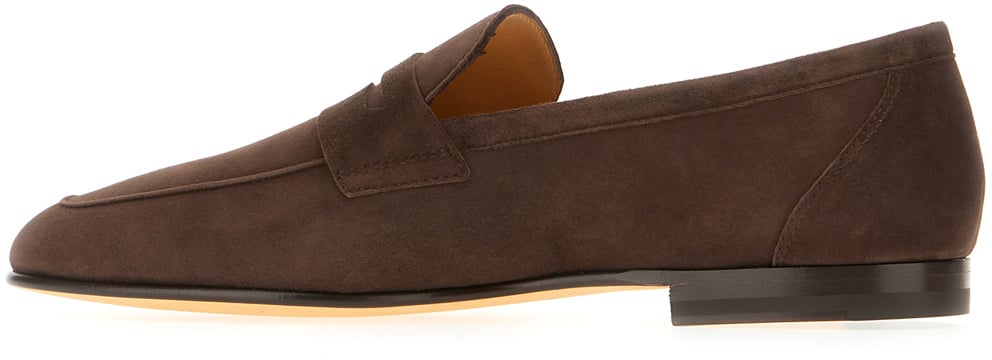 Tod's Tod's Chocolate suede loafers Bruin