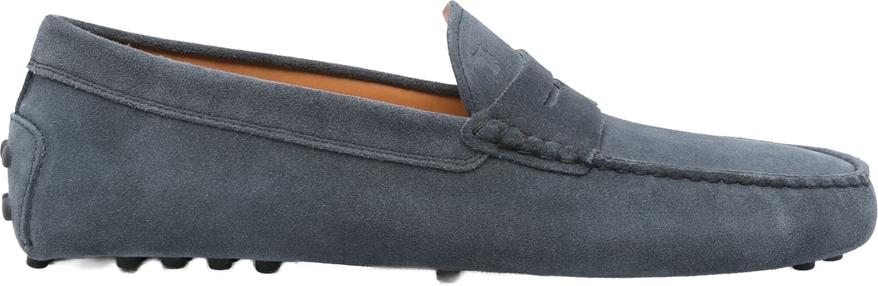 Tod's Brown Calzature Classic Soft Suede Loafers Bruin