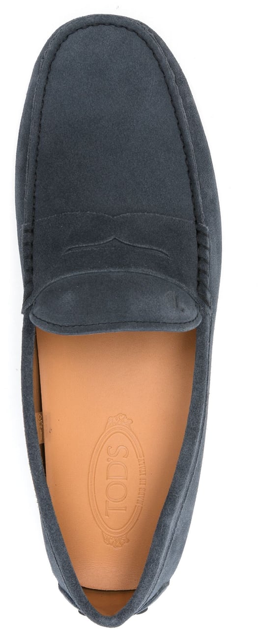 Tod's Brown Calzature Classic Soft Suede Loafers Bruin