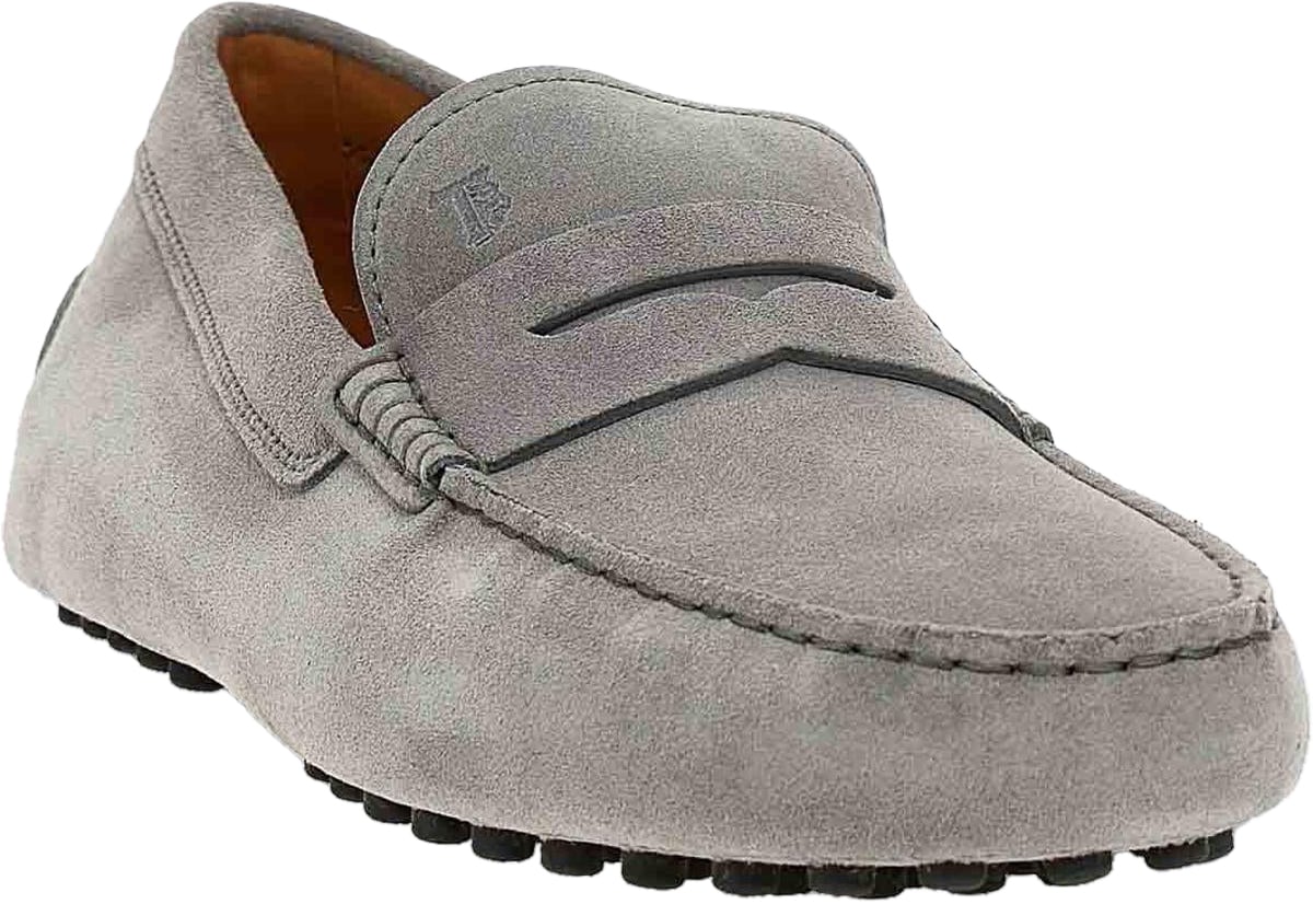 Tod's Heren Mocassino Gommino 22L Grijs