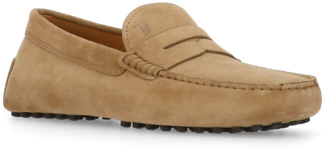 Tod's Flat Shoes Beige Beige