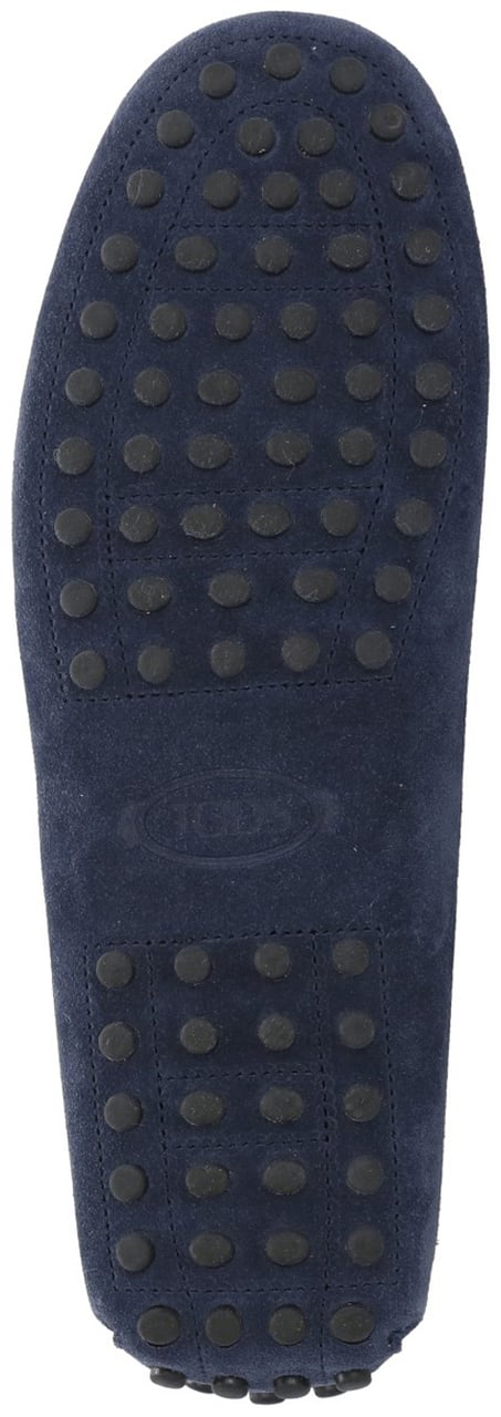 Tod's Flat Shoes Blue Navy