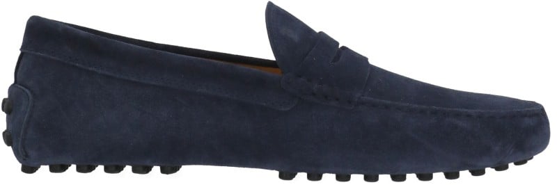 Tod's Flat Shoes Blue Navy