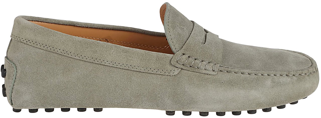 Tod's Gommino 22l Loafers Green Groen