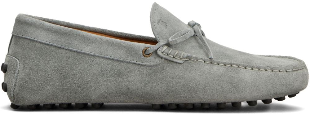 Tod's Flat Shoes Grey Grijs