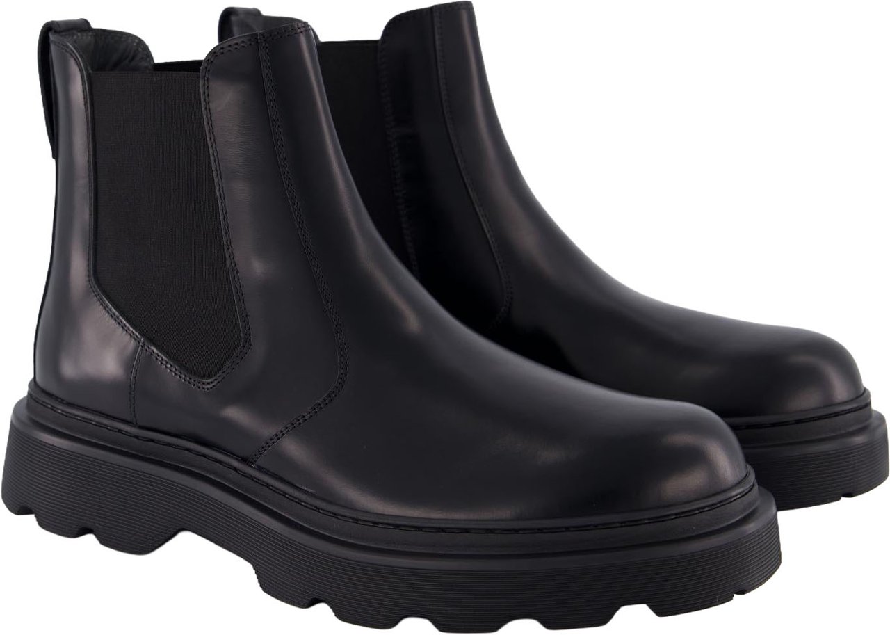Tod's Heren Carrarmato 24L Boot Zwart Zwart
