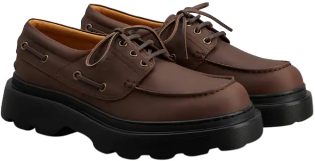 Tod's Flat Shoes Castagna Bruin