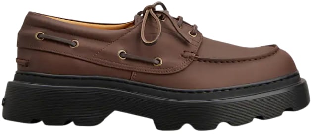 Tod's Flat Shoes Castagna Bruin