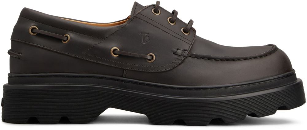 Tod's Flat Shoes Brown Bruin