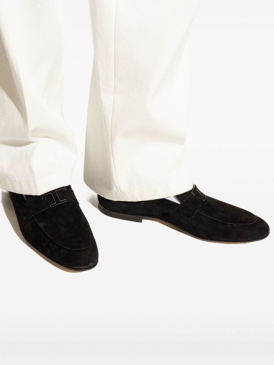 Tod's Flat Shoes Black Zwart