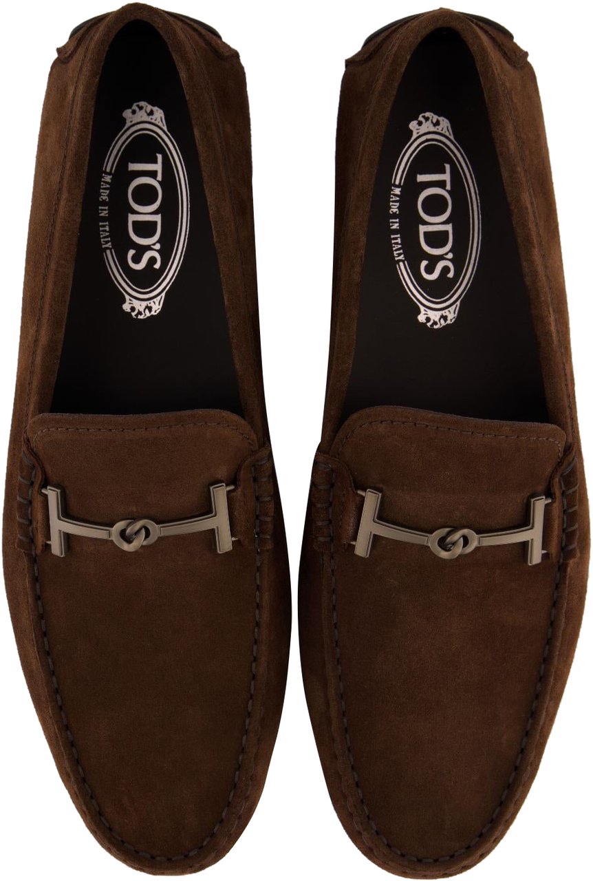 Tod's Heren T Ring Bronzo City Bruin Bruin