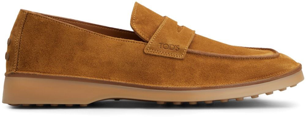 Tod's Flat Shoes Monks Robe Bruin