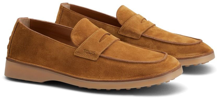 Tod's Flat Shoes Monks Robe Bruin