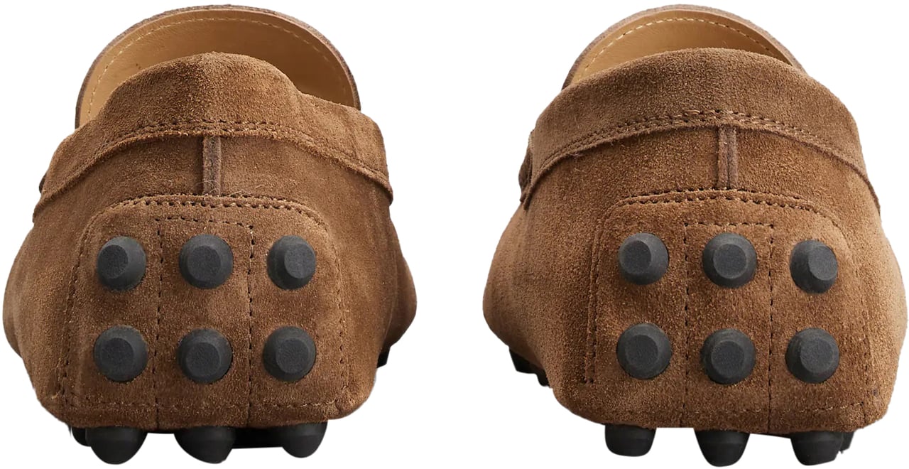 Tod's Flat Shoes Noce Chiaro Bruin