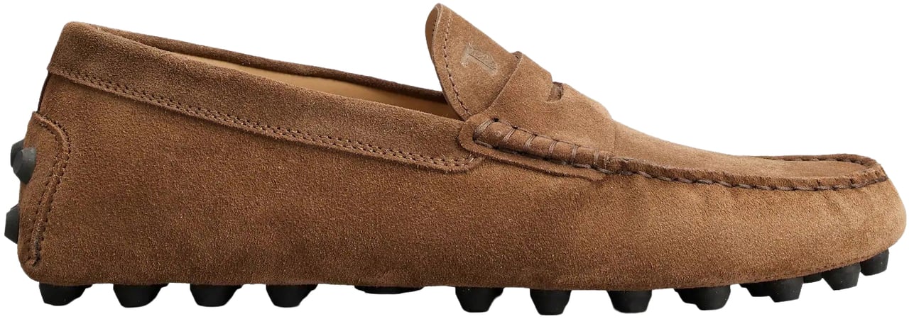 Tod's Flat Shoes Noce Chiaro Bruin