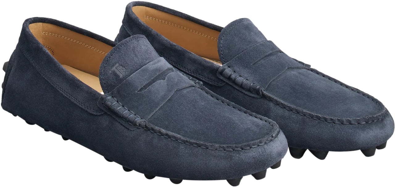 Tod's Flat Shoes Blue Blauw