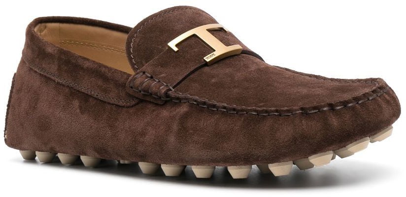Tod's Flat Shoes Brown Bruin