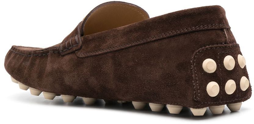Tod's Flat Shoes Brown Bruin