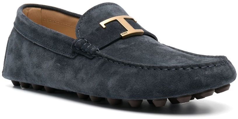 Tod's Flat Shoes Night Zwart