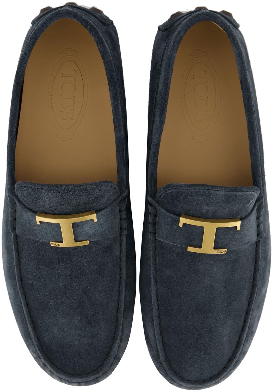 Tod's Heren Timeless Gommino Bubble Blauw Blauw