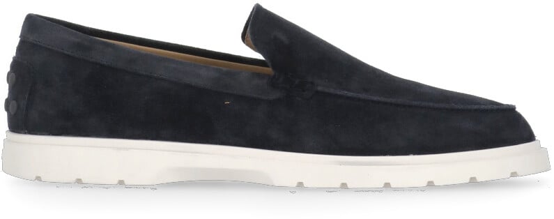 Tod's Flat Shoes Blue Navy
