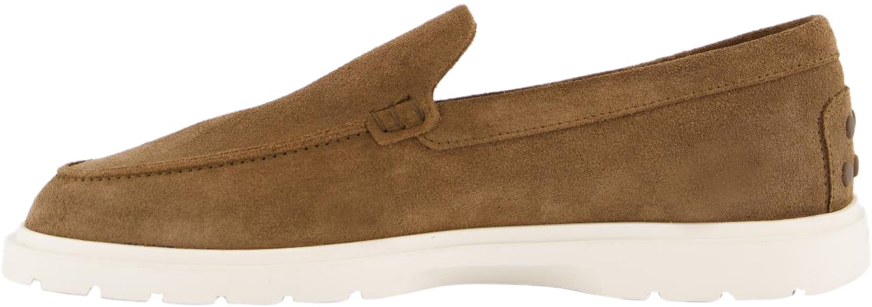 Tod's Heren Ibrido Loafer Bruin Bruin