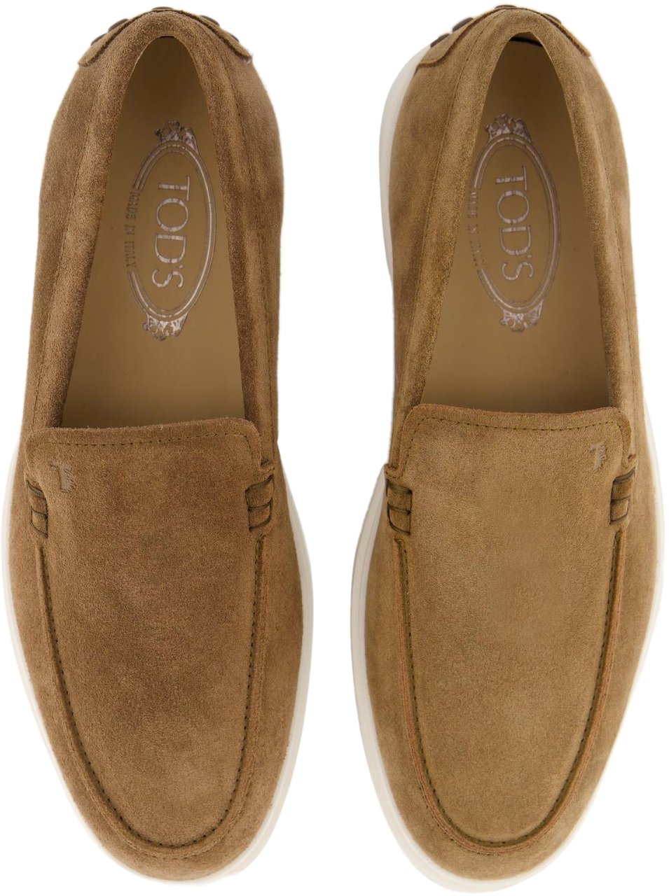 Tod's Heren Ibrido Loafer Bruin Bruin