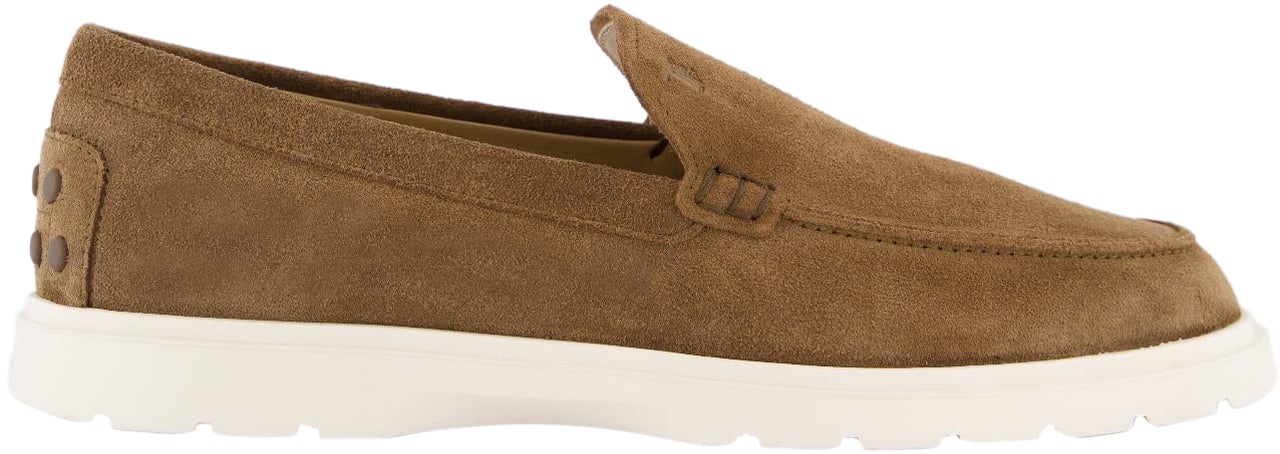 Tod's Heren Ibrido Loafer Bruin Bruin
