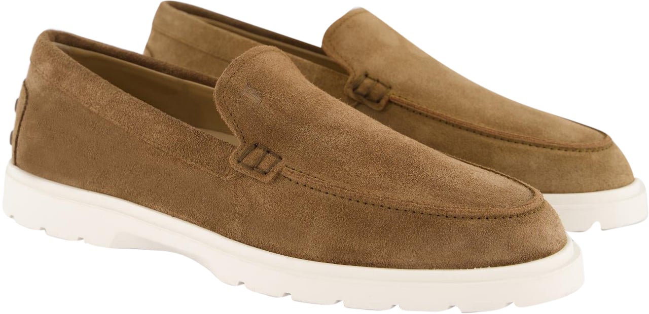 Tod's Heren Ibrido Loafer Bruin Bruin