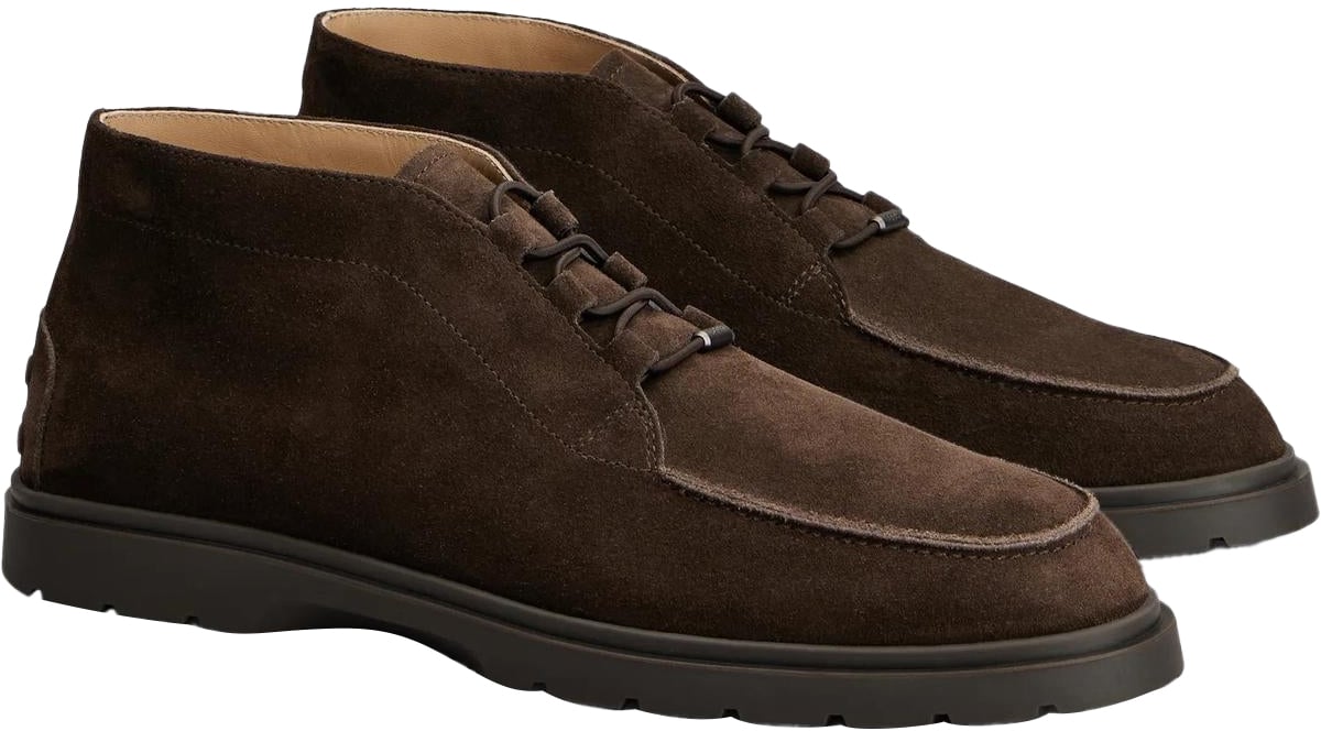 Tod's Heren Polacco Elastico Ibrido Estivo Bruin