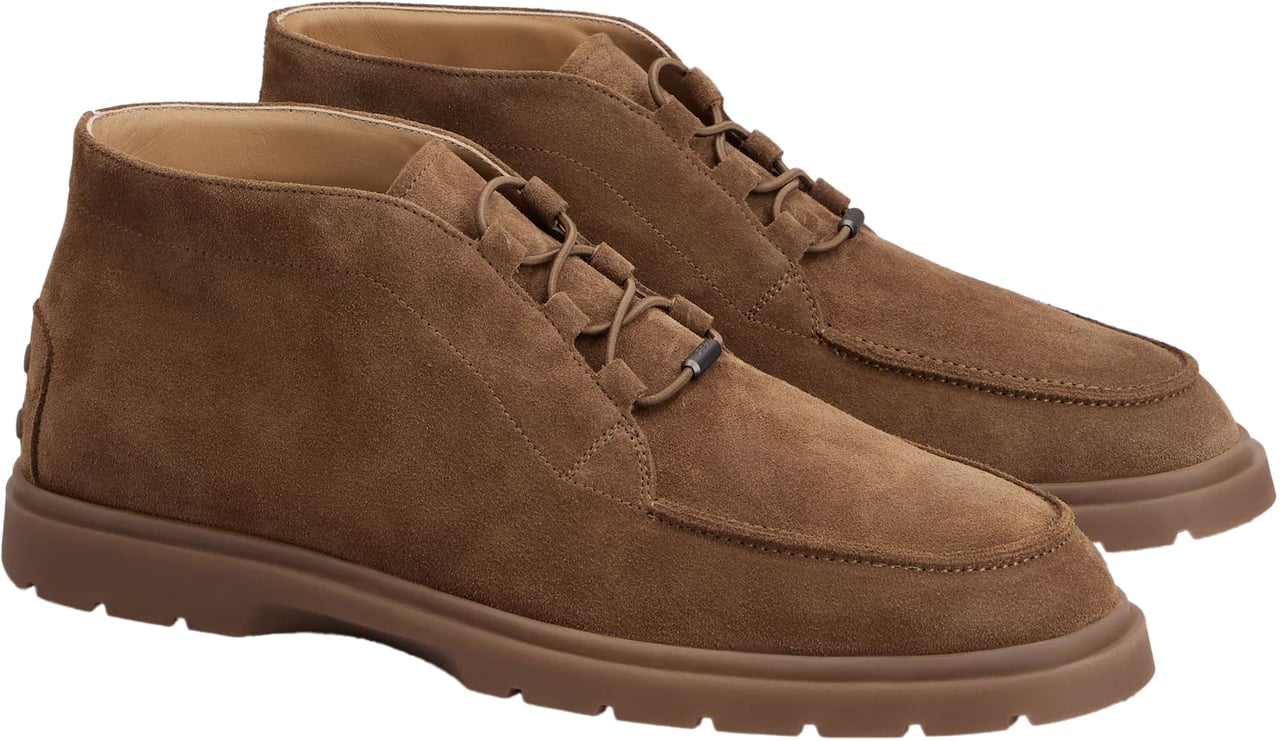 Tod's Flat Shoes Noce Chiaro Bruin