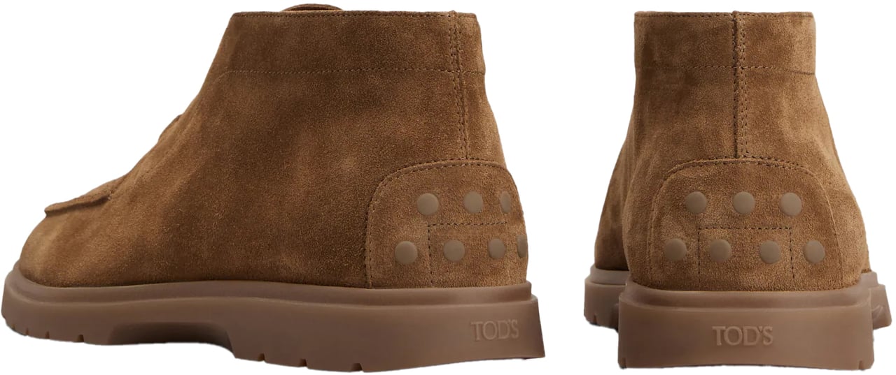 Tod's Flat Shoes Noce Chiaro Bruin