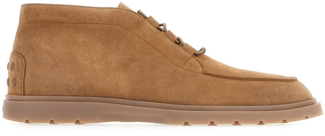 Tod's Tod's Beige suede ankle boots Beige