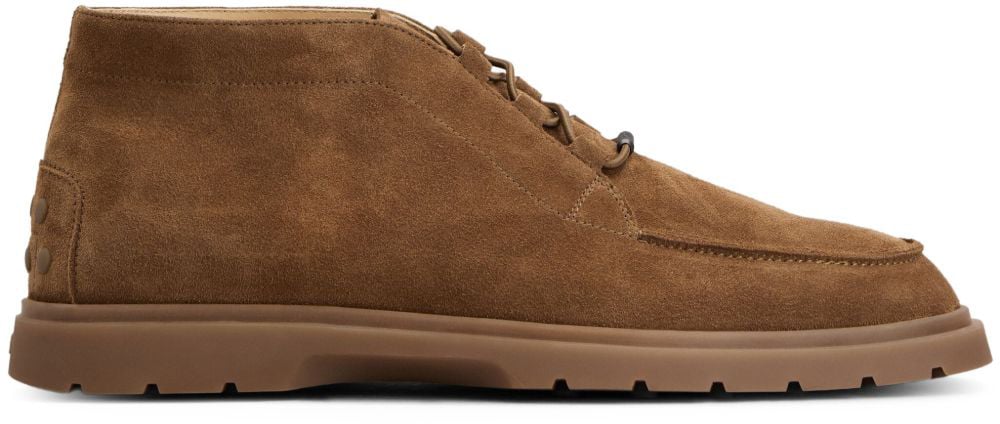 Tod's Boots Leather Brown Bruin