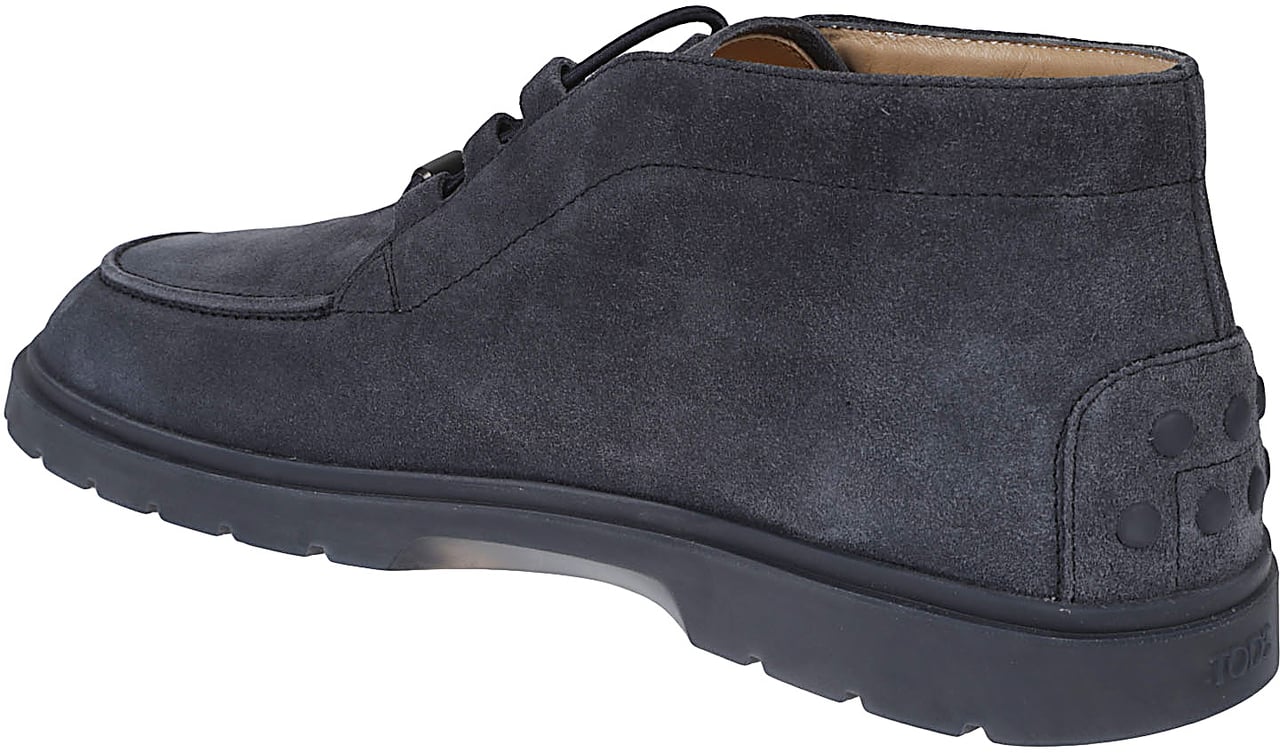 Tod's 59k Ankle Boots Blue Blauw