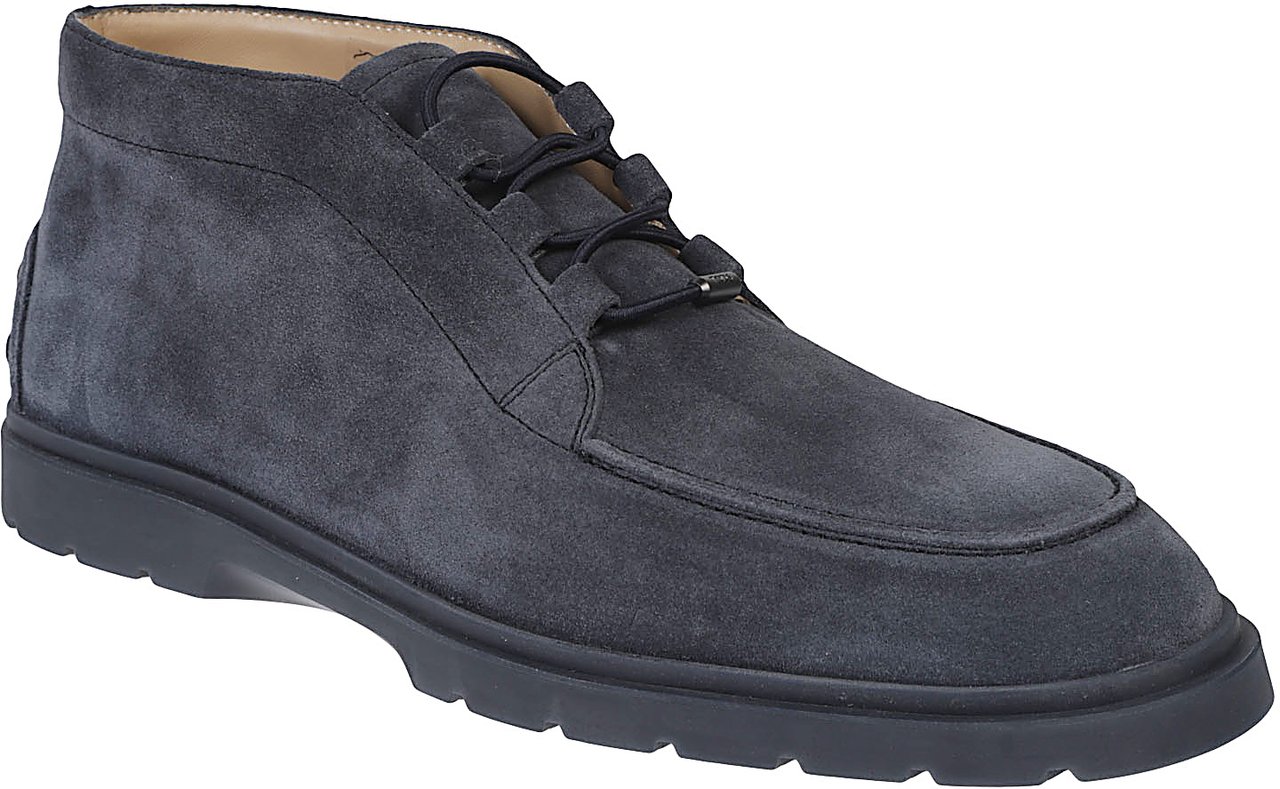 Tod's 59k Ankle Boots Blue Blauw